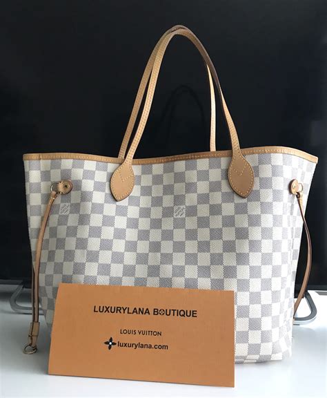 louis vuitton damier azur tote